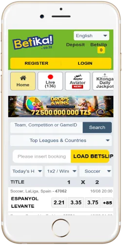 Betika Tanzania Android app